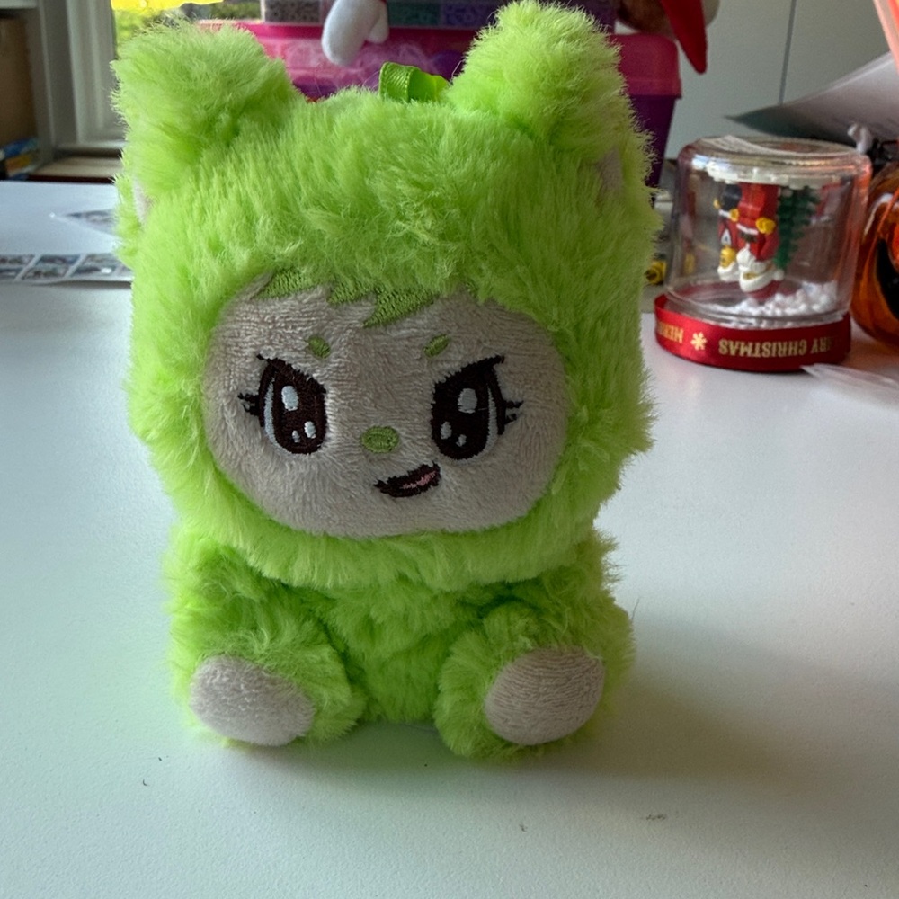 Lababies Zuzu Green Small plush keychain